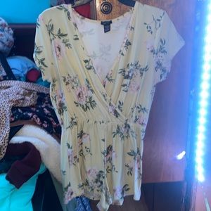 Floral romper